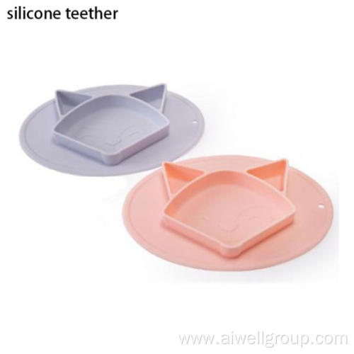 Animal Suction Silicone Plate New Design